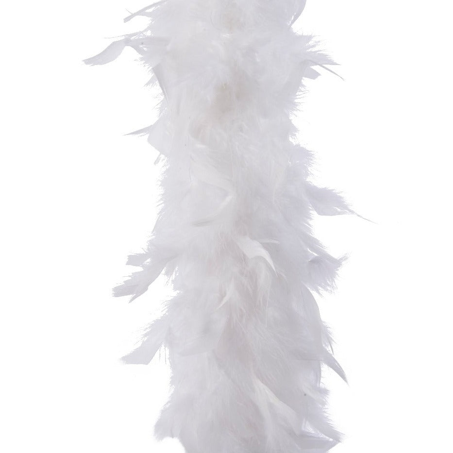 White feather Boa