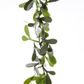 Mistletoe Garland with White Beads - 1.5m