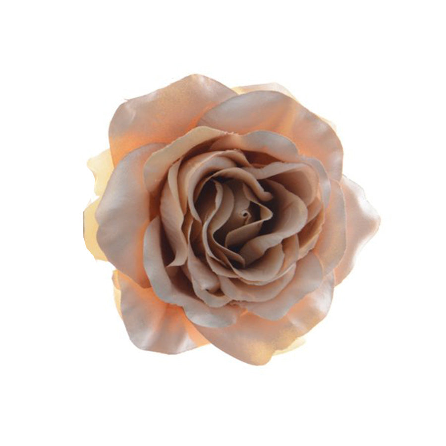 Rose Clips with a Pearl Finish